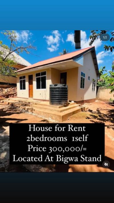 2 Bedrooms House/Apartment for Rent at Bigwa, Morogoro