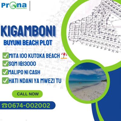 Kiwanja kinauzwa Kigamboni, Dar Es Salaam