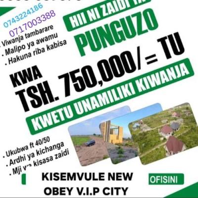 Plots for sale at Vikindu, Pwani