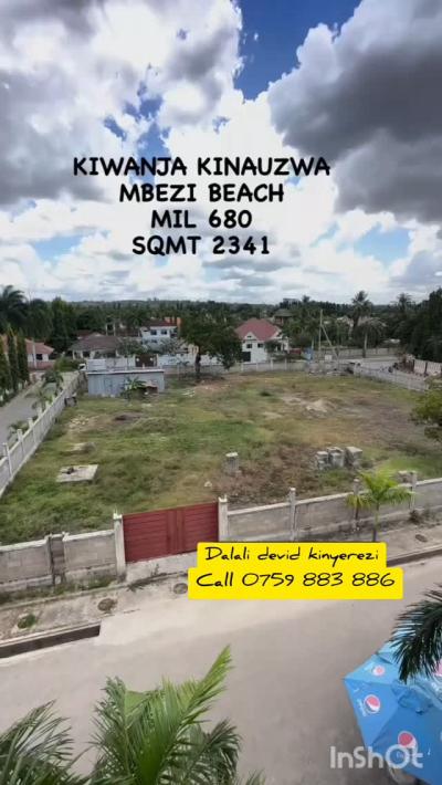 Plot for sale at Mbezi, Dar Es Salaam