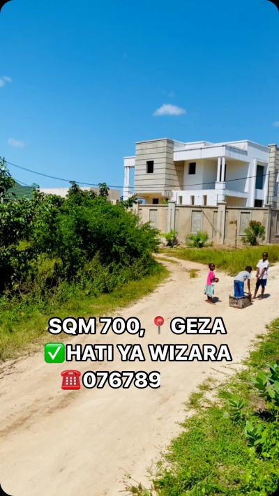 Plot for sale at Kibada, Dar Es Salaam