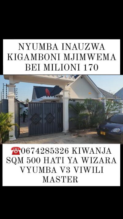 Kiwanja kinauzwa Kigamboni, Dar Es Salaam