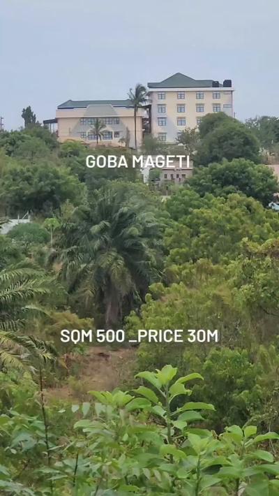 Kiwanja kinauzwa Goba, Dar Es Salaam