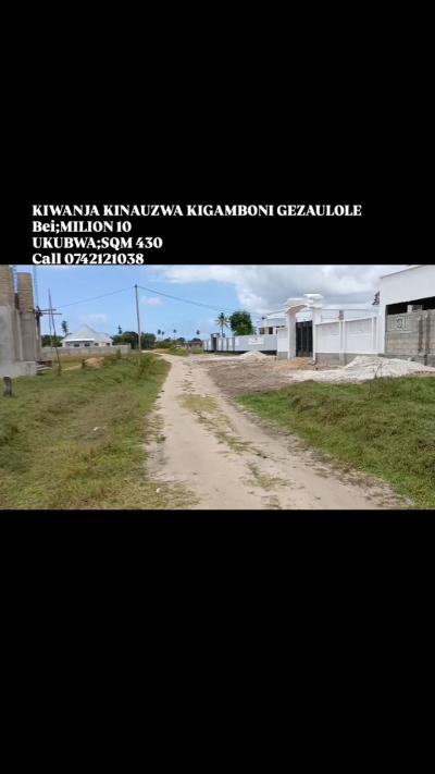 Kiwanja kinauzwa Kigamboni, Dar Es Salaam