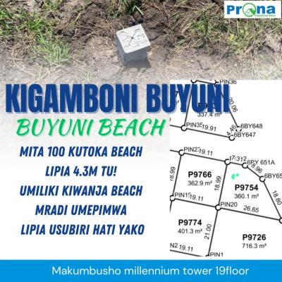 Plot for sale at Kigamboni, Dar Es Salaam