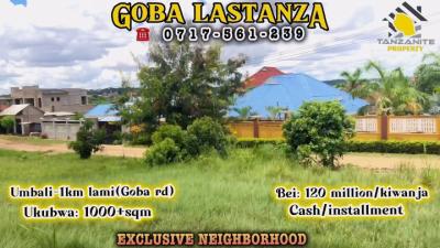 Plots for sale at Goba, Dar Es Salaam