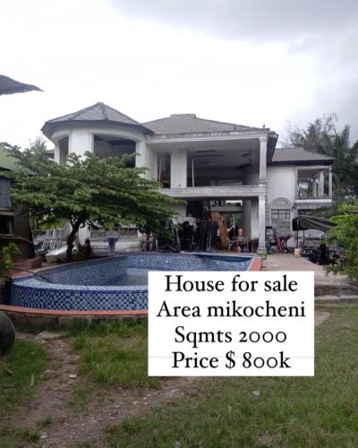 4 Bedrooms House for sale at Mikocheni, Dar Es Salaam