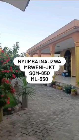 3 Bedrooms House for sale at Mbweni, Dar Es Salaam