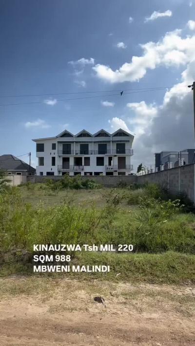 Plot for sale at Mbweni, Dar Es Salaam