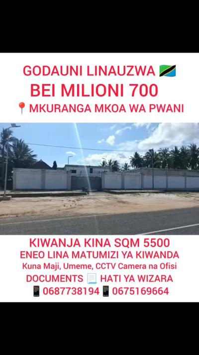 Plot for sale at Mkuranga, Pwani