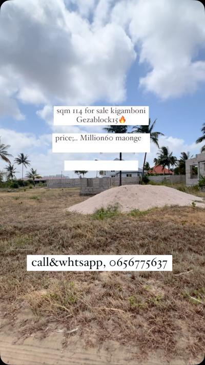 Plot for sale at Kigamboni, Dar Es Salaam