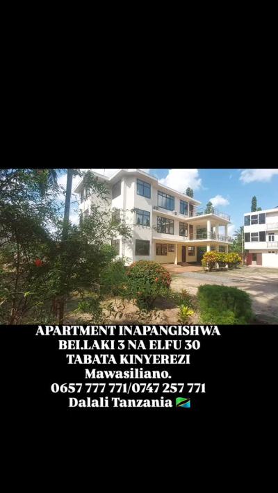 Nyumba/Apartment inapangishwa Tabata, Dar Es Salaam