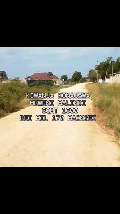 Plot for sale at Mbweni, Dar Es Salaam