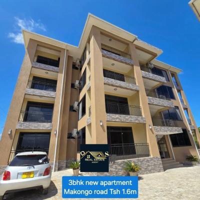 Nyumba/Apartment ya vyumba vitatu inapangishwa Makongo, Dar Es Salaam