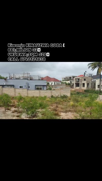 Plot for sale at Goba, Dar Es Salaam