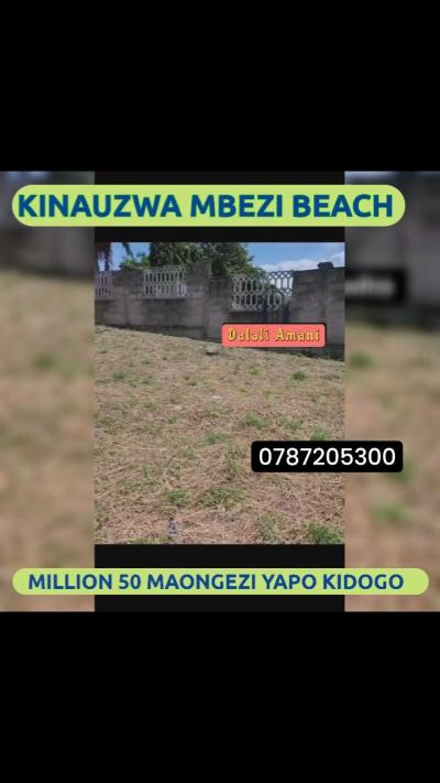 Plot for sale at Mbezi, Dar Es Salaam