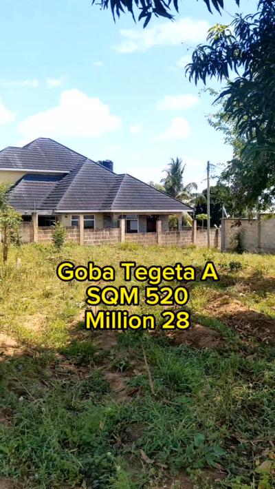 Plot for sale at Goba, Dar Es Salaam