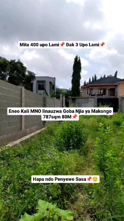 Plots for sale at Goba, Dar Es Salaam