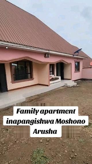 Nyumba/Apartment ya vyumba viwili inapangishwa Moshono, Arusha