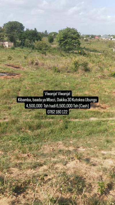 Plots for sale at Kibamba, Dar Es Salaam