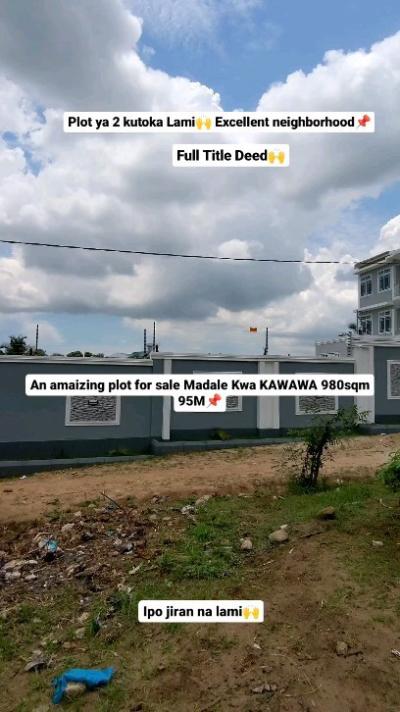 Plots for sale at Madale, Dar Es Salaam