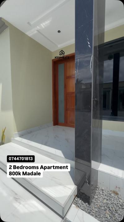 Nyumba/Apartment ya vyumba viwili inapangishwa Madale, Dar Es Salaam