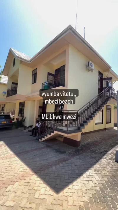 Nyumba/Apartment ya vyumba vitatu inapangishwa Mbezi, Dar Es Salaam