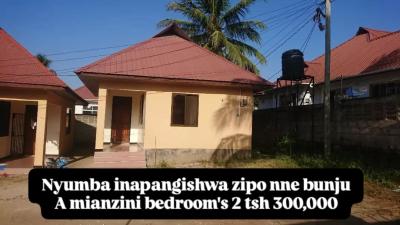 Nyumba/Apartment ya vyumba viwili inapangishwa Bunju, Dar Es Salaam