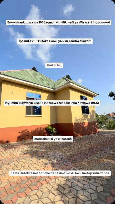 3 Bedrooms House for sale at Madale, Dar Es Salaam