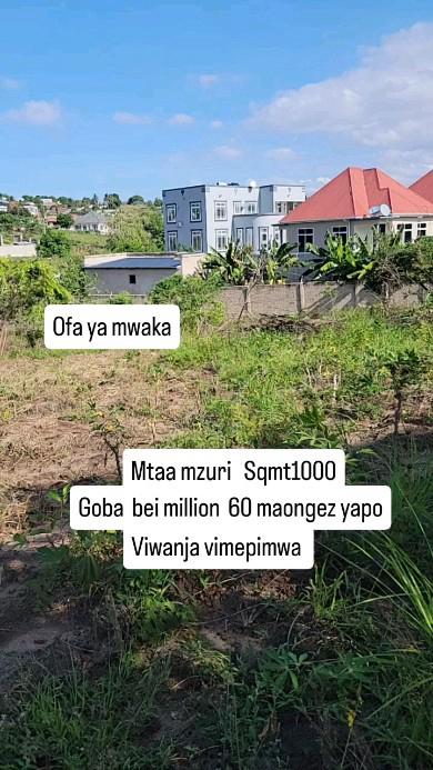 Plot for sale at Goba, Dar Es Salaam