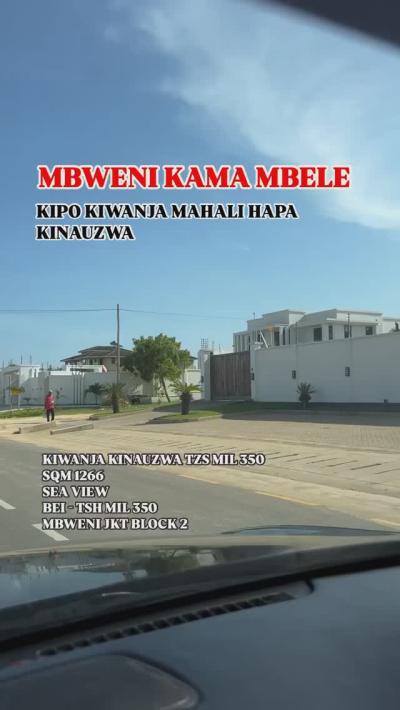 Kiwanja kinauzwa Mbweni, Dar Es Salaam