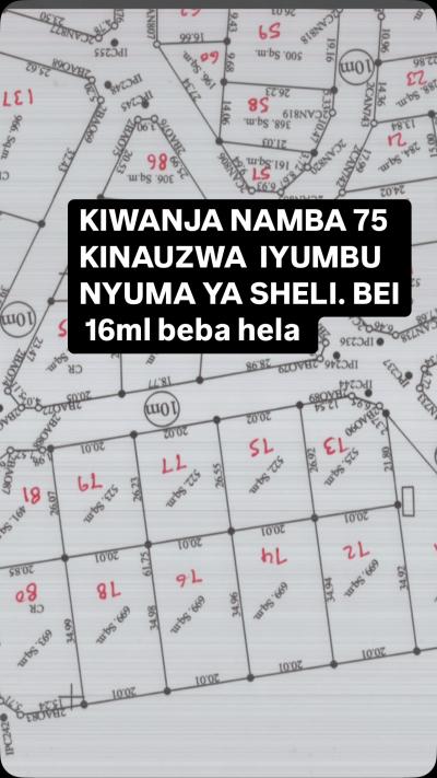 Kiwanja kinauzwa Iyumbu, Dodoma