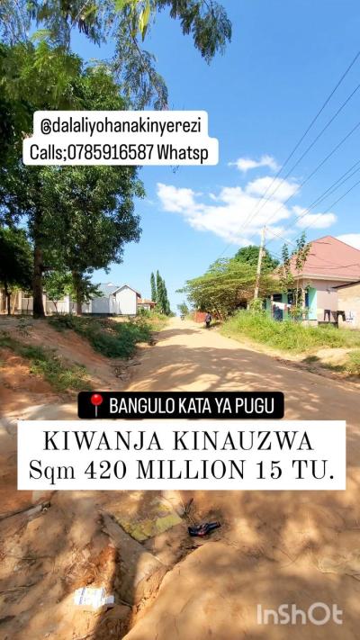 Plot for sale at Pugu, Dar Es Salaam