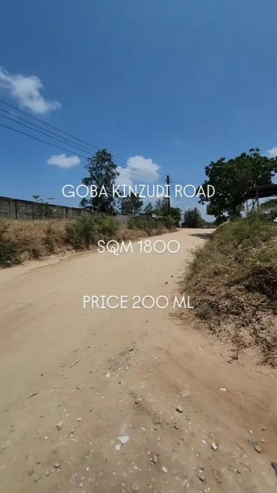 Plot for sale at Goba, Dar Es Salaam