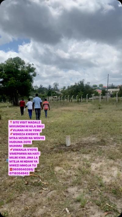 Plots for sale at Madale, Dar Es Salaam