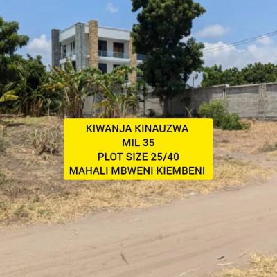 Plots for sale at Mbweni, Dar Es Salaam