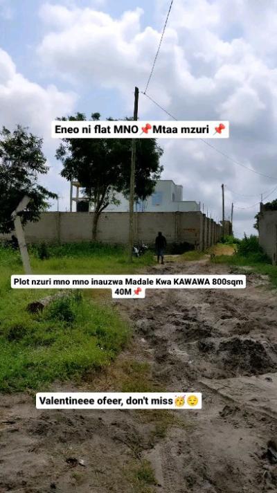 Plots for sale at Madale, Dar Es Salaam