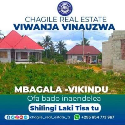 Viwanja vinauzwa Vikindu, Pwani