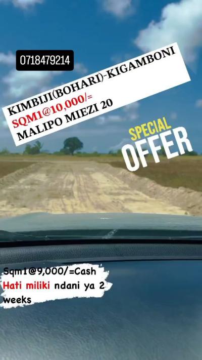 Plot for sale at Kimbiji, Dar Es Salaam