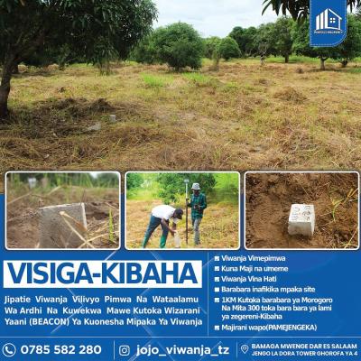 Plots for sale at Visiga, Pwani