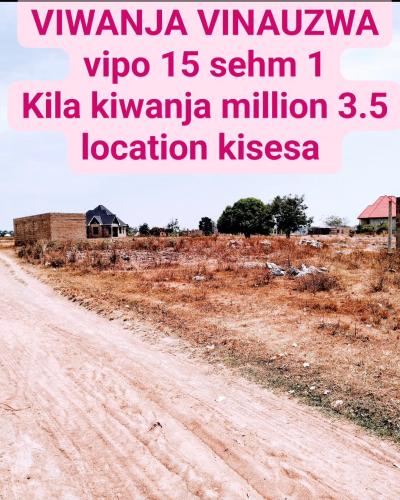 Plots for sale at Kisesa, Mwanza