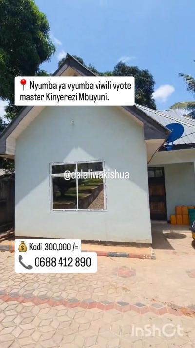 2 Bedrooms House for Rent at Kinyerezi, Dar Es Salaam