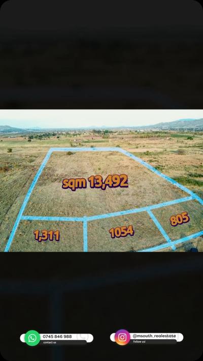 Plots for sale at Kingolwira, Morogoro