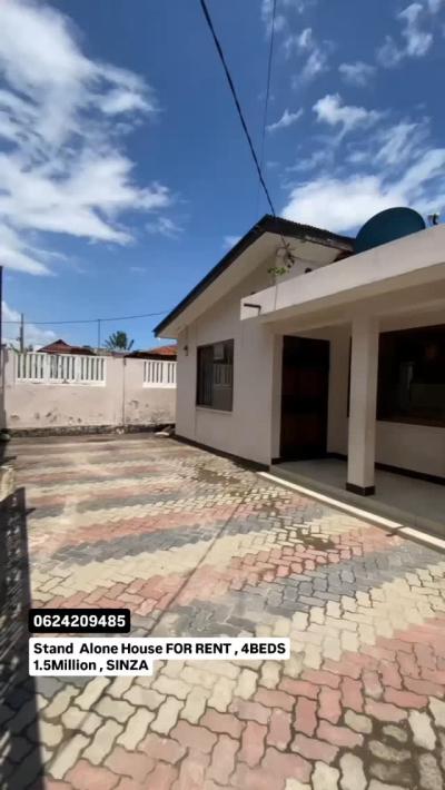 4 Bedrooms House for Rent at Sinza, Dar Es Salaam