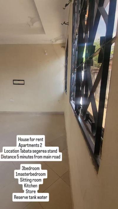 3 Bedrooms House/Apartment for Rent at Tabata, Dar Es Salaam