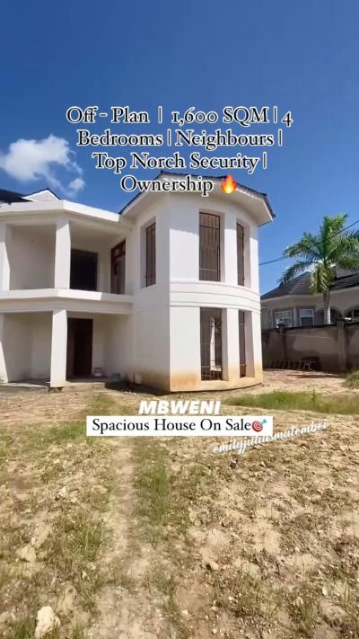 4 Bedrooms House for sale at Mbweni, Dar Es Salaam