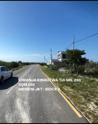 Plot for sale at Mbweni, Dar Es Salaam