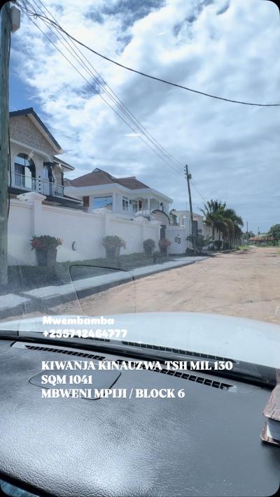 Plot for sale at Mbweni, Dar Es Salaam