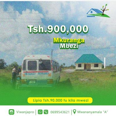 Plot for sale at Mkuranga, Pwani