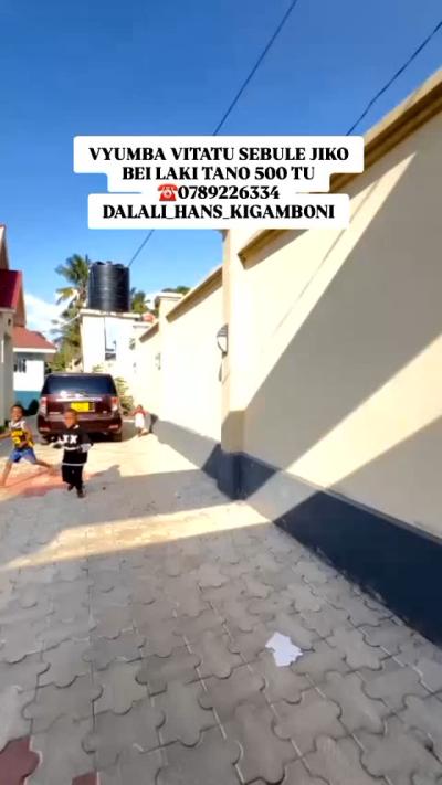 Nyumba ya vyumba viwili inapangishwa Kigamboni, Dar Es Salaam